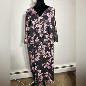 Johnny was dress long sleeve long dress